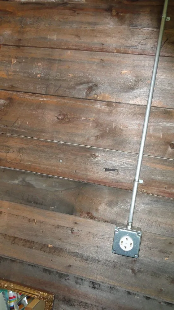 Slide of Wood E Lewis Electrician