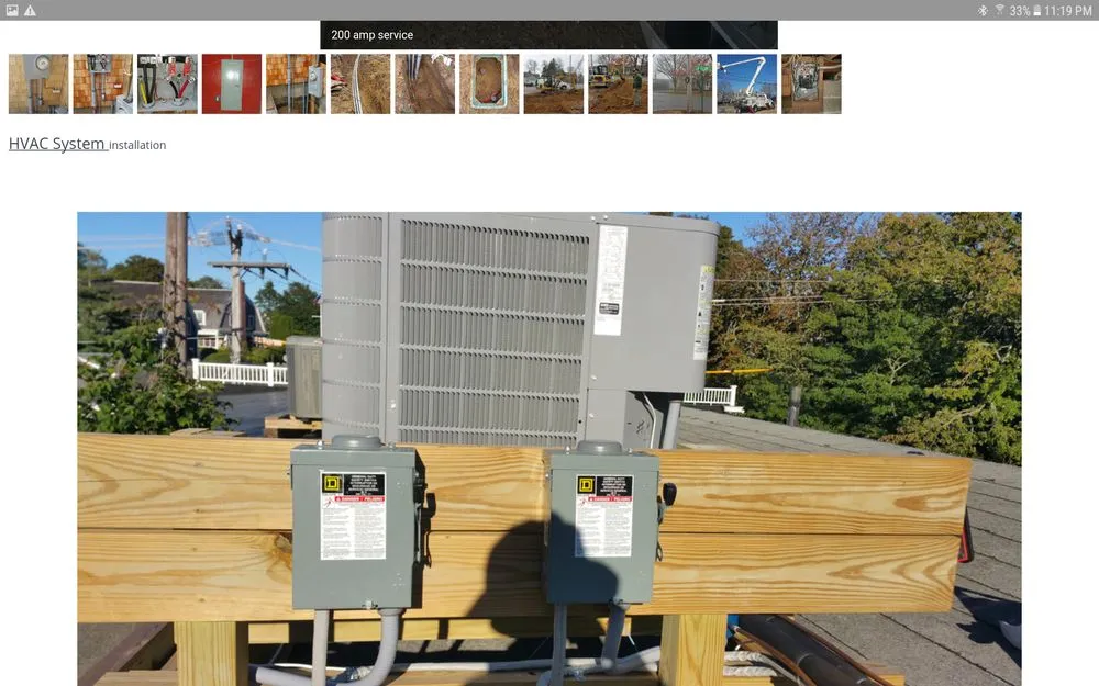 Slide of Wood E Lewis Electrician