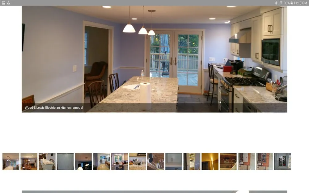 Slide of Wood E Lewis Electrician