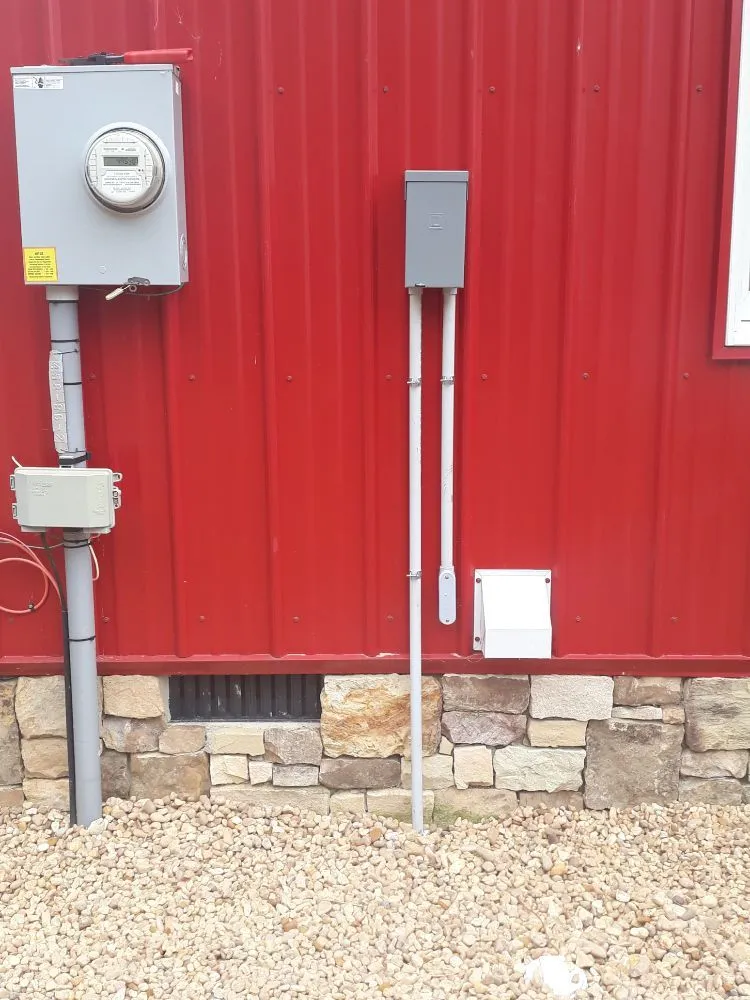 Slide of Wood Electrical Service