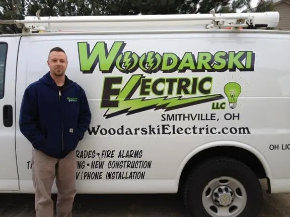 Licensed electrician providing emergency electrical service in North Lawrence, OH - Woodarski Electric