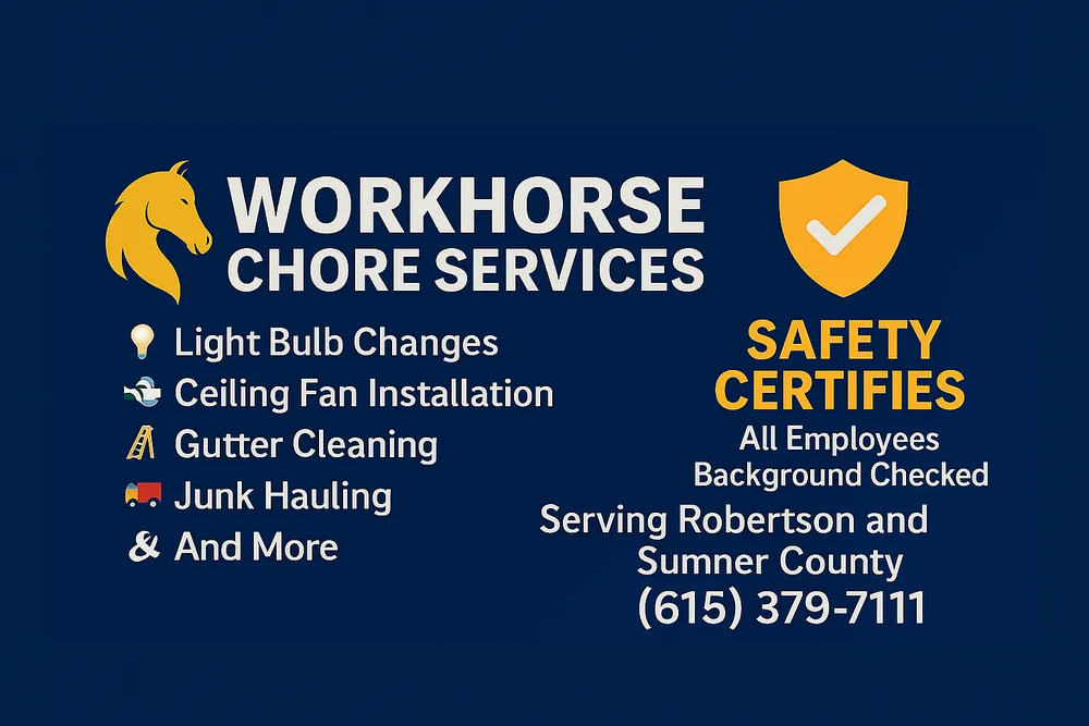 Slide of Workhorse Chore Services