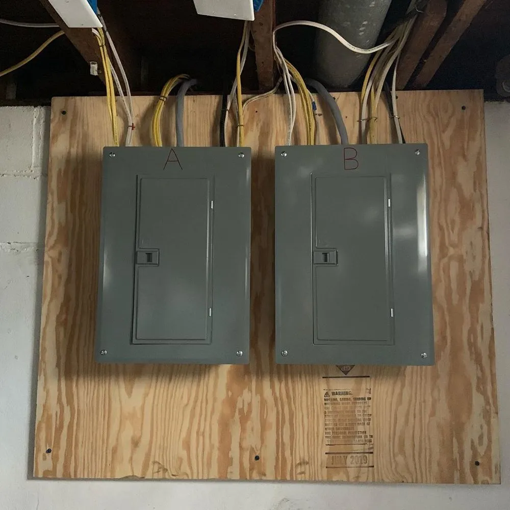 Slide of WP Electrical Company