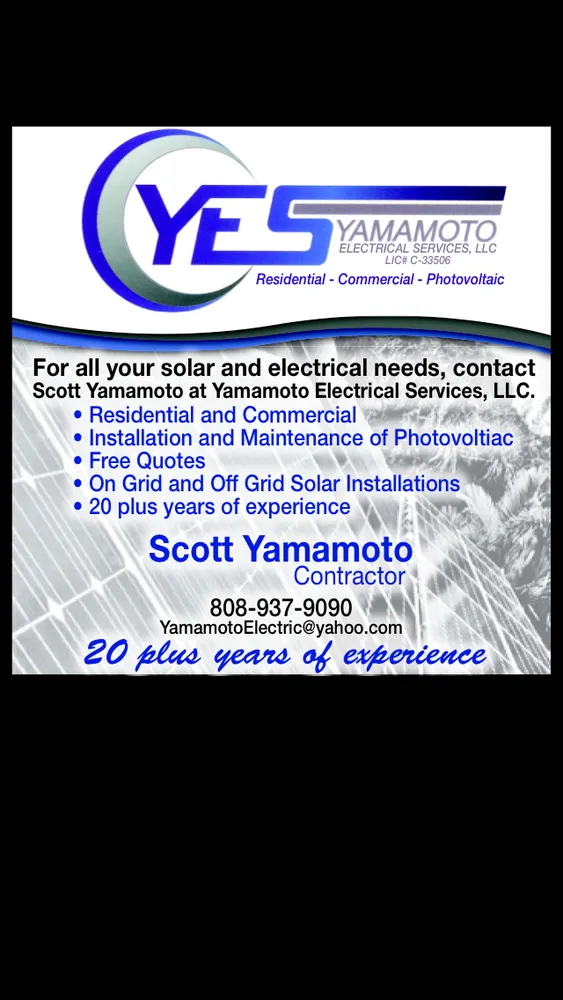 Slide of Yamamoto Electrical Services