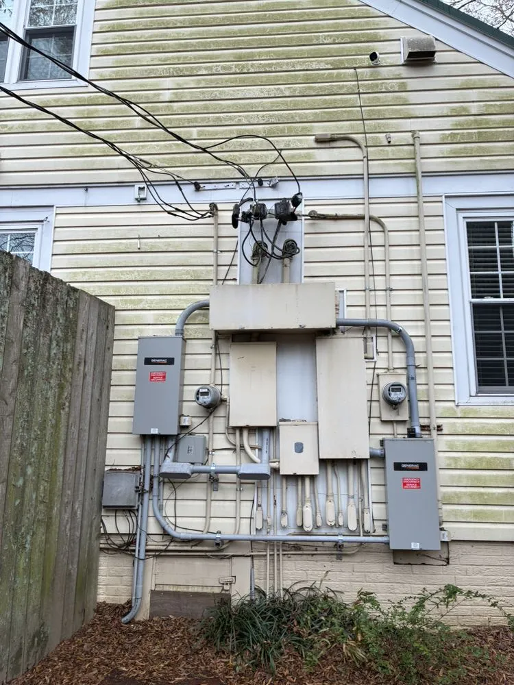 Licensed electrician providing panel upgrade in , 