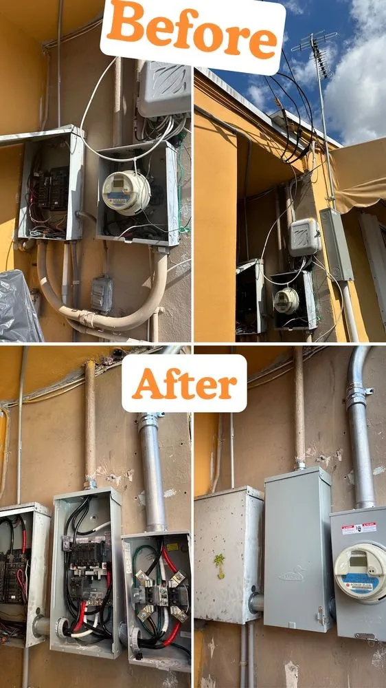 Slide of YBM Electric Services