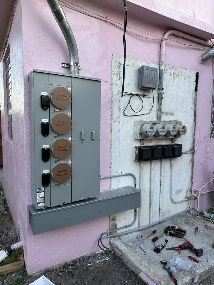 Slide of YBM Electric Services