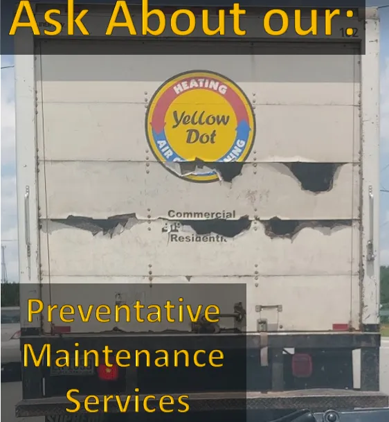 Slide of Yellow Dot Heating & Air Conditioning