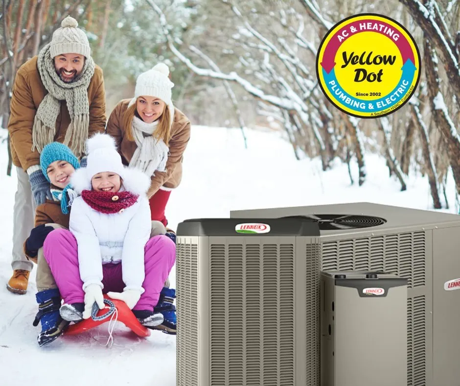 Slide of Yellow Dot Heating & Air Conditioning