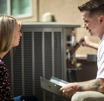 YES Air Conditioning Heating Plumbing and Electric Logo