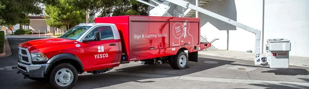 Slide of YESCO Sign & Lighting Service