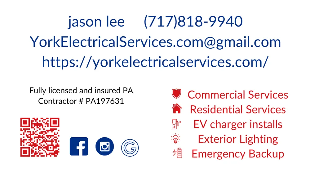 Slide of York Electrical Services