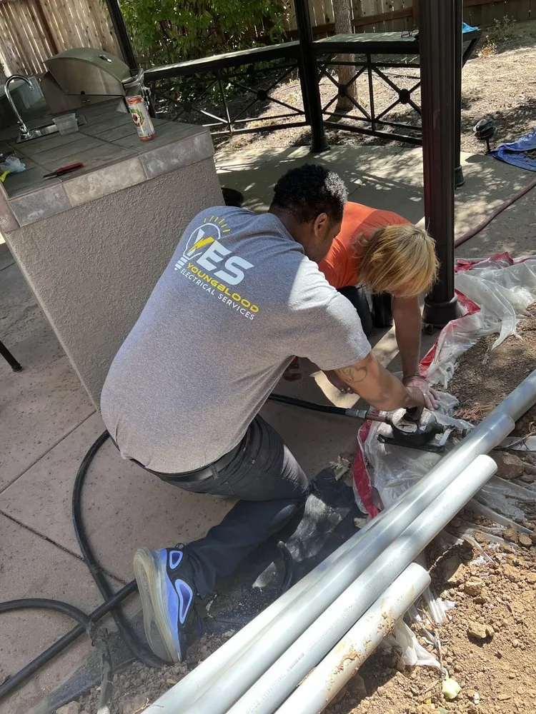 Slide of Youngblood Electrical Services