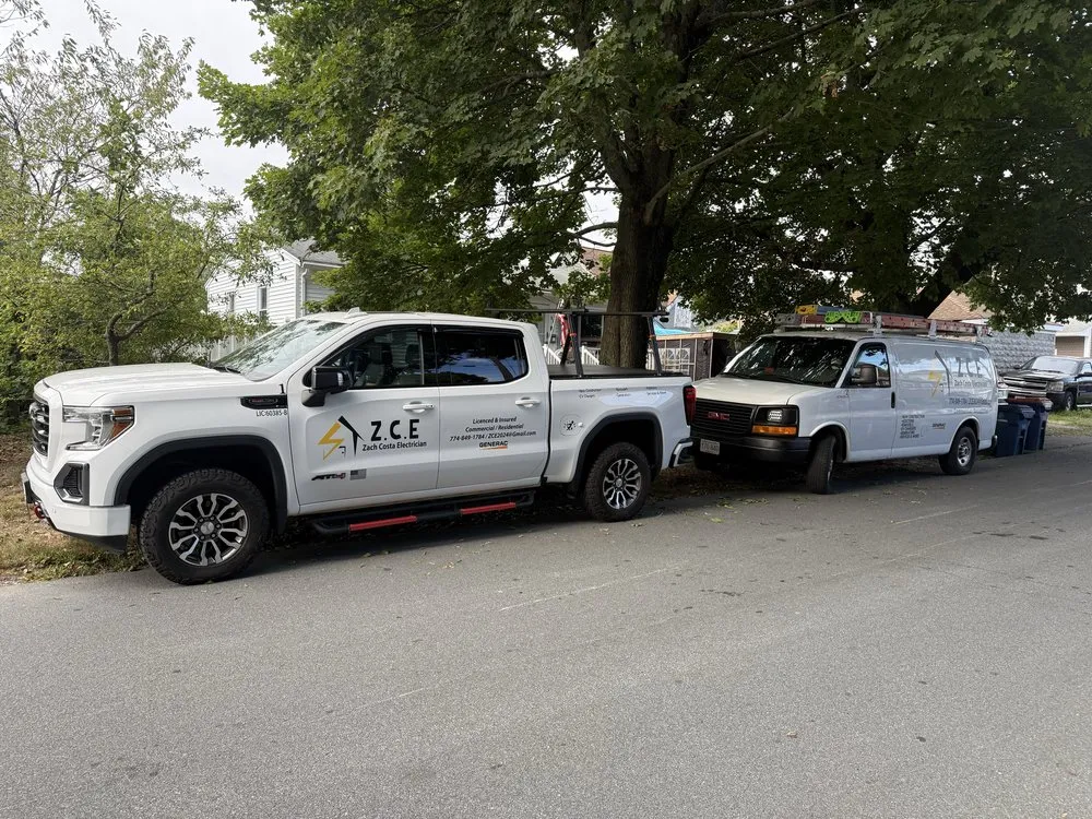 Slide of Zach Costa Electrician