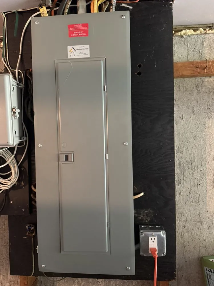 Slide of Zach Costa Electrician