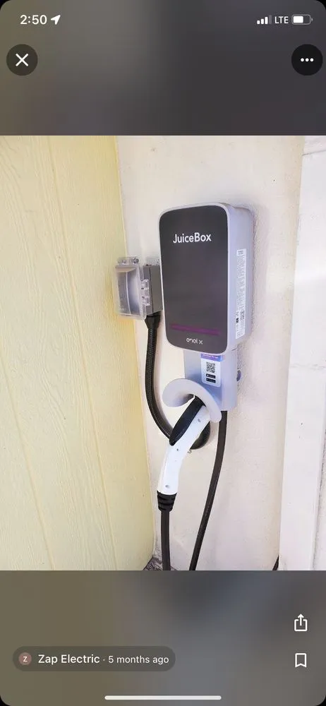 Slide of Zap Electric