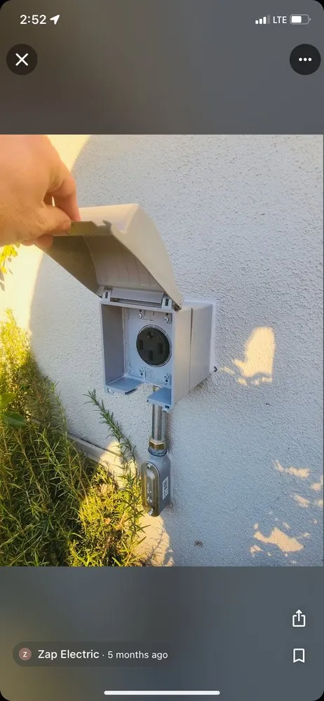 Slide of Zap Electric