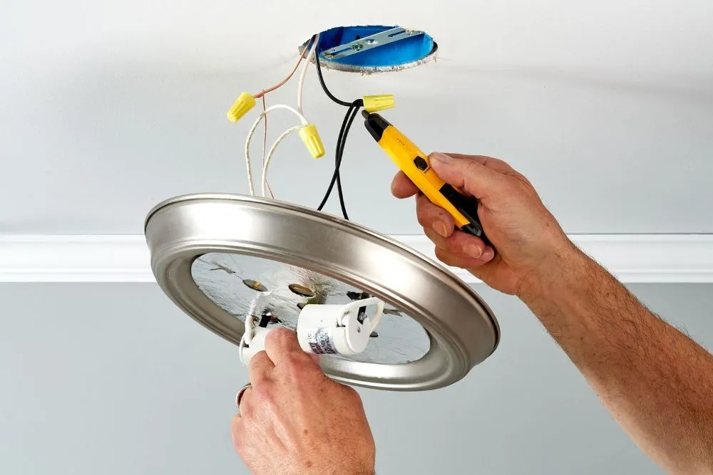 Expert electrical service for homes in wiring installation, by