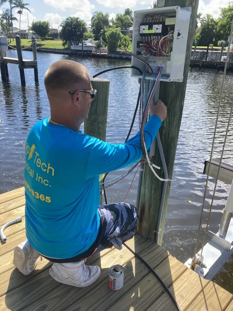 Slide of Zap Tech Electrical