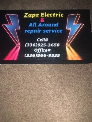 Zapz Electric And All Around Repairs