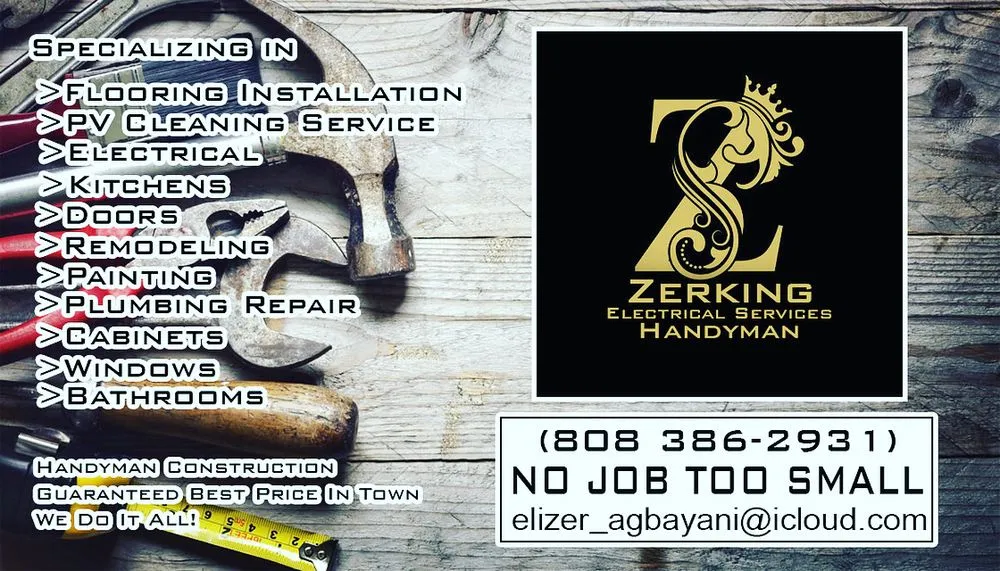 Trusted electrical repair experts serving Urban Honolulu, HI - ZerKing Electrical And Handyman Services