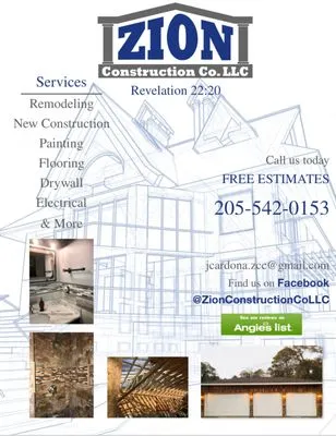 Zion Construction Company Logo