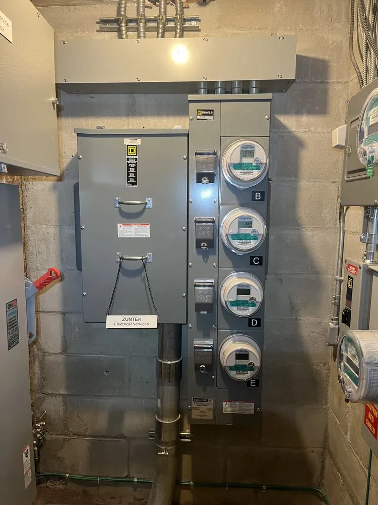 Slide of Zuntek Electrical Services