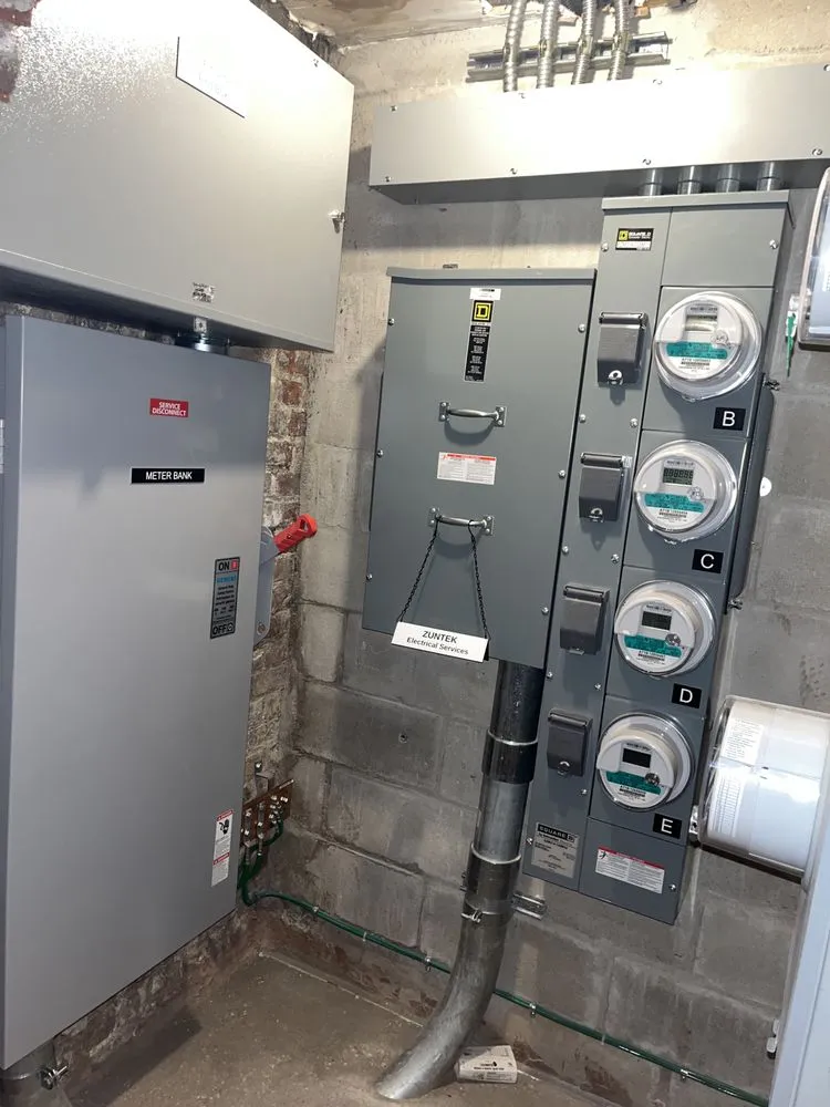 Slide of Zuntek Electrical Services