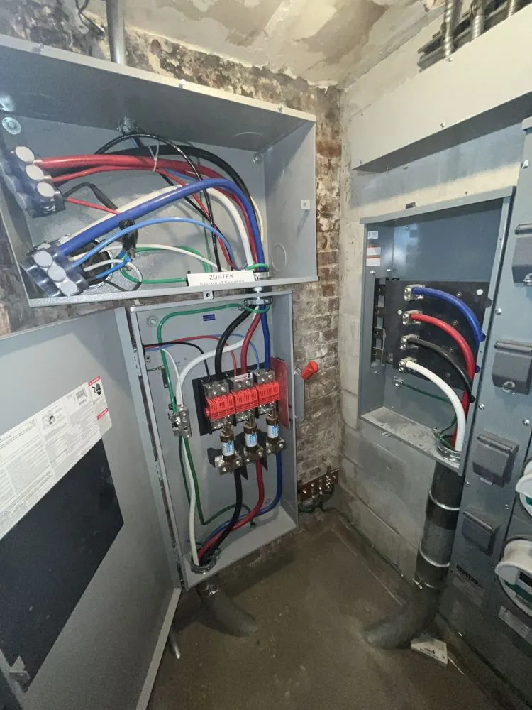 Slide of Zuntek Electrical Services